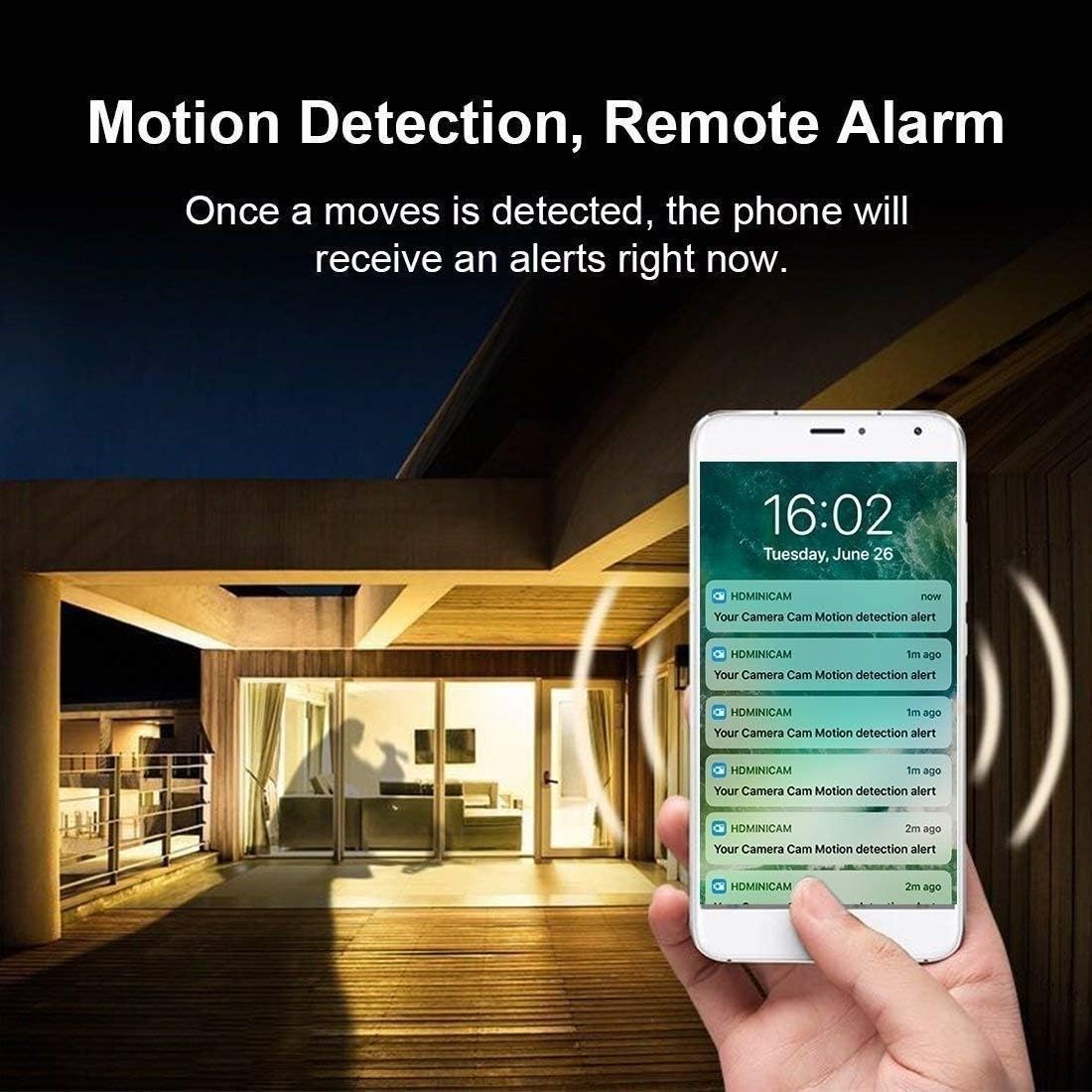 1080P Portable WiFi Hidden Camera
