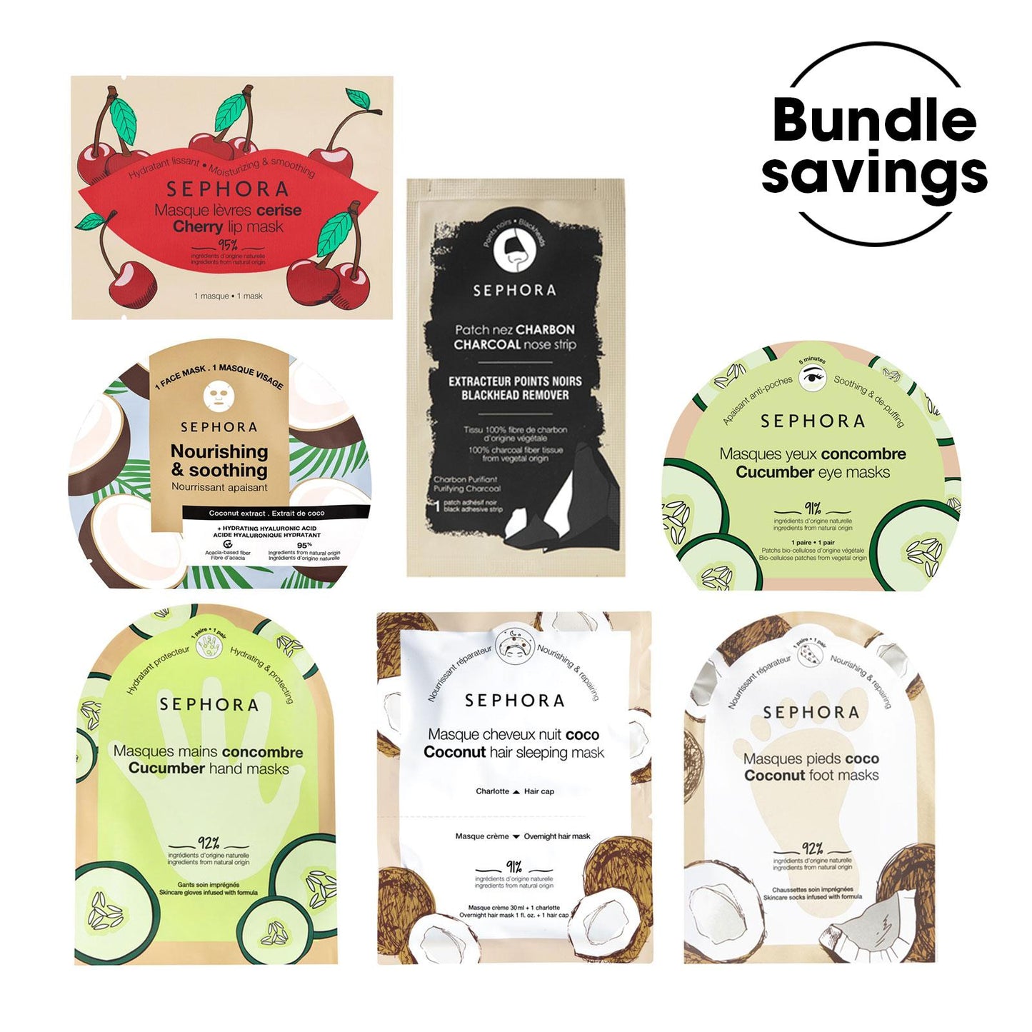 Sephora Collection All Over Masks Set - Medaid