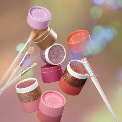 SEPHORA COLLECTION Glitter Power Eye Brush - Medaid