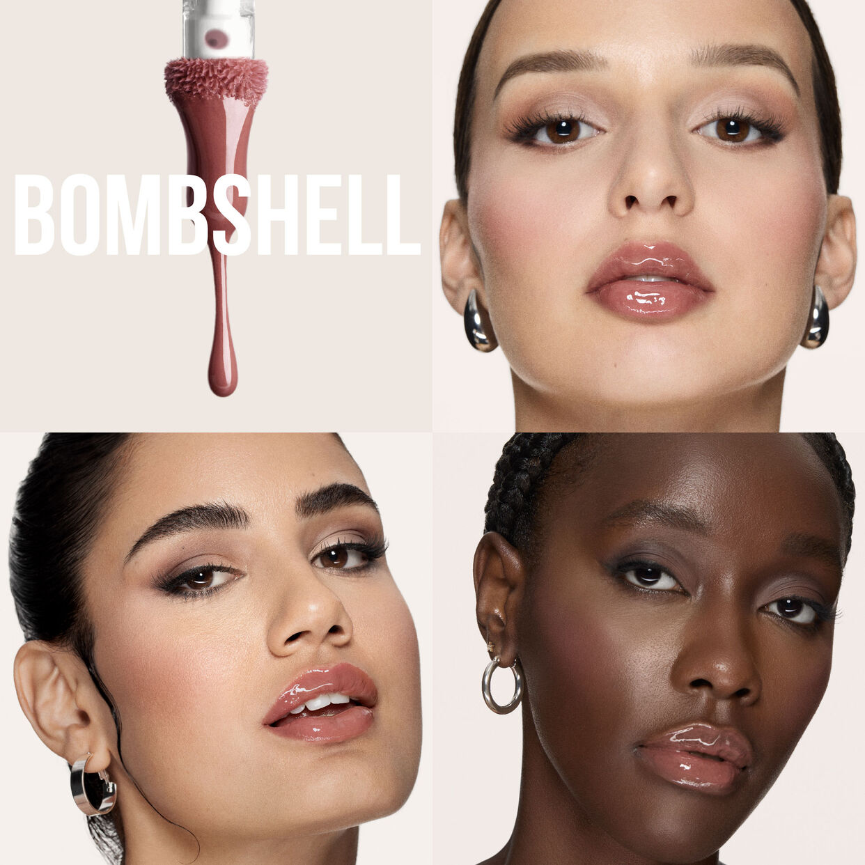 HUDA BEAUTY - FAUX FILLER Extra Shine Non-Sticky Lip Gloss | 3.9 mL - Medaid