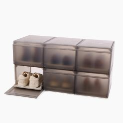 Joseph Joseph ShoeCase 6-piece Grey Shoe Storage Box - Medaid International