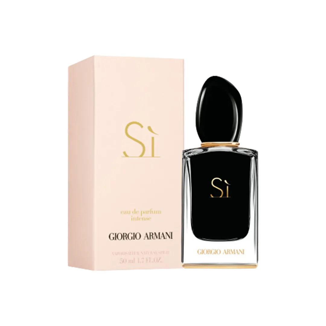 Giorgio Armani Si Eau De Parfum Intense Pour Femme - 2 Sizes - Medaid