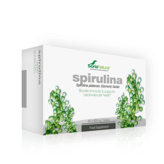 Soria Natural Spirulina 60 Tablets - Medaid