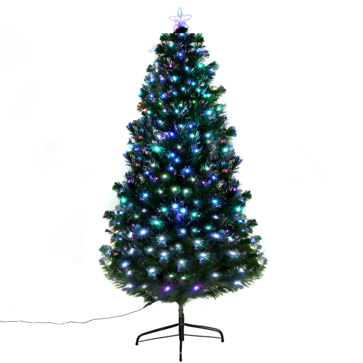 180 CM, Christmas Artificial Tree with L.E.D Light - Medaid - Lebanon