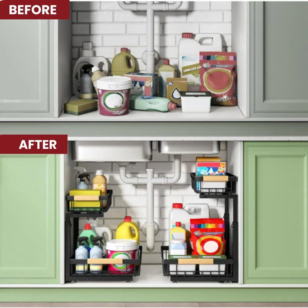 Steel Under Sink Drawer