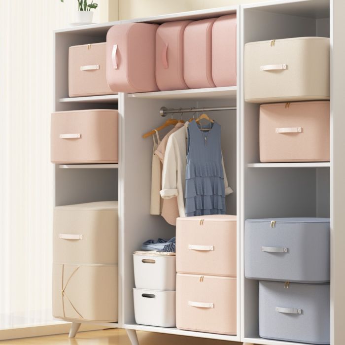 حقيبة تنظيم قابلة للتمدد موفرة للمساحة 52 × 42 × 90 سم