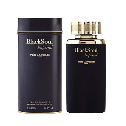 Ted Lapidus Black Soul Imperial Eau De Toilette Pour Homme - 100ml - Medaid