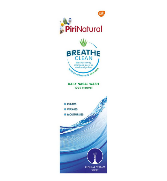 PiriNatural - Breath Clean Daily Nasal Wash 100ml* - Medaid International