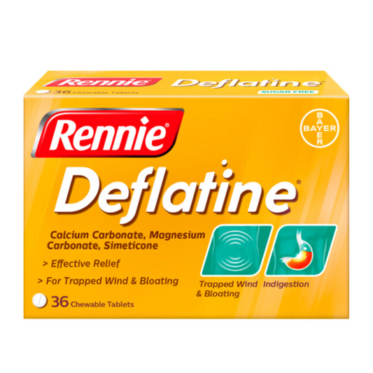 Rennie - Deflatine 36 Tablets - Medaid International
