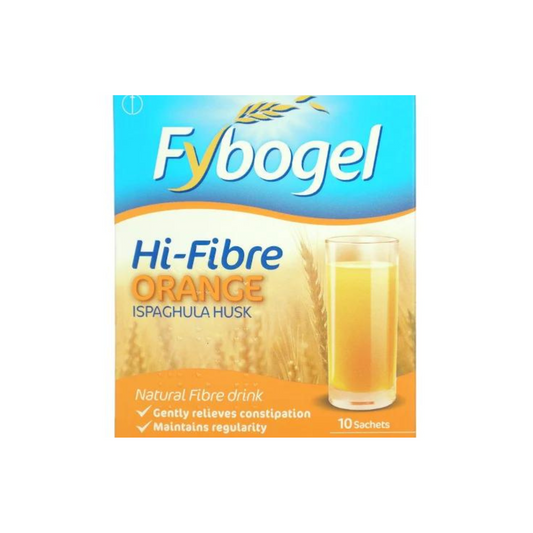 Fybogel - Hi-Fibre Orange 10 Sachets - Medaid International
