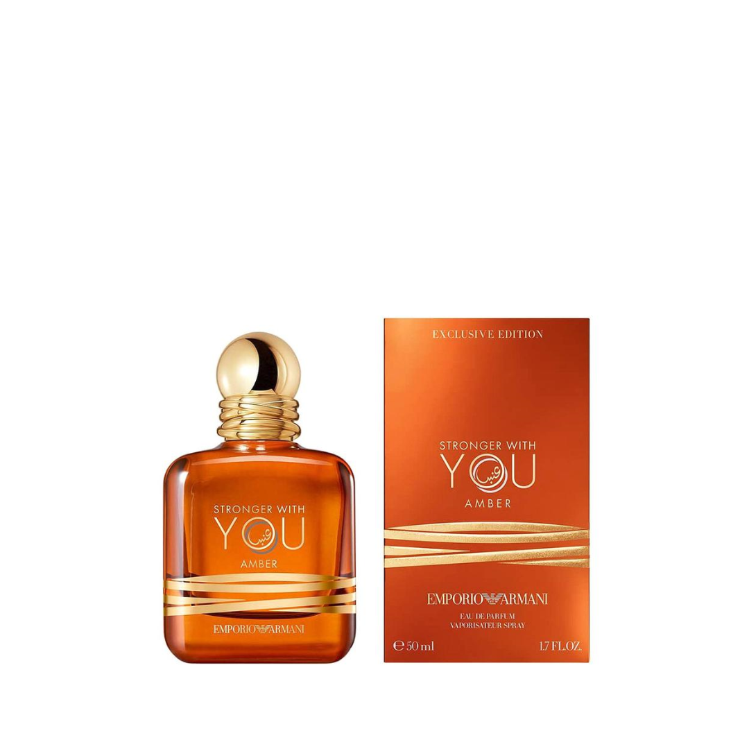 Emporio Armani Stronger With You Amber Eau De Parfum For Men - Medaid