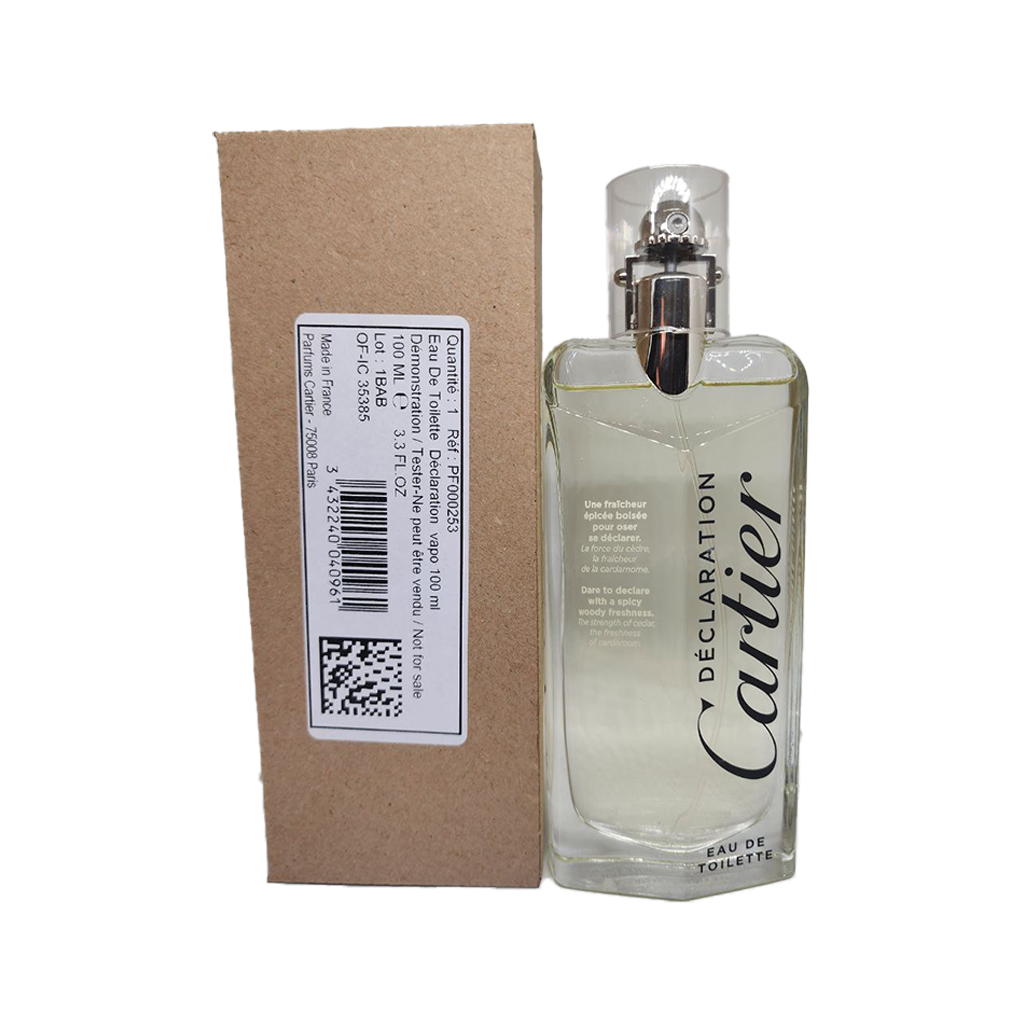 TESTER Cartier Declaration Eau de Toilette Pour Homme - 100ml - Medaid