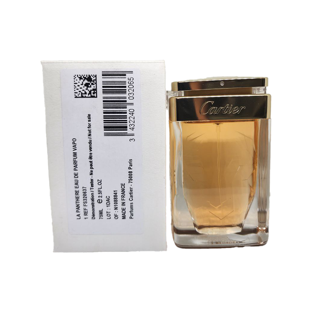 TESTER Cartier La Panthere Eau de Parfum Pour Femme - 75ml - Medaid