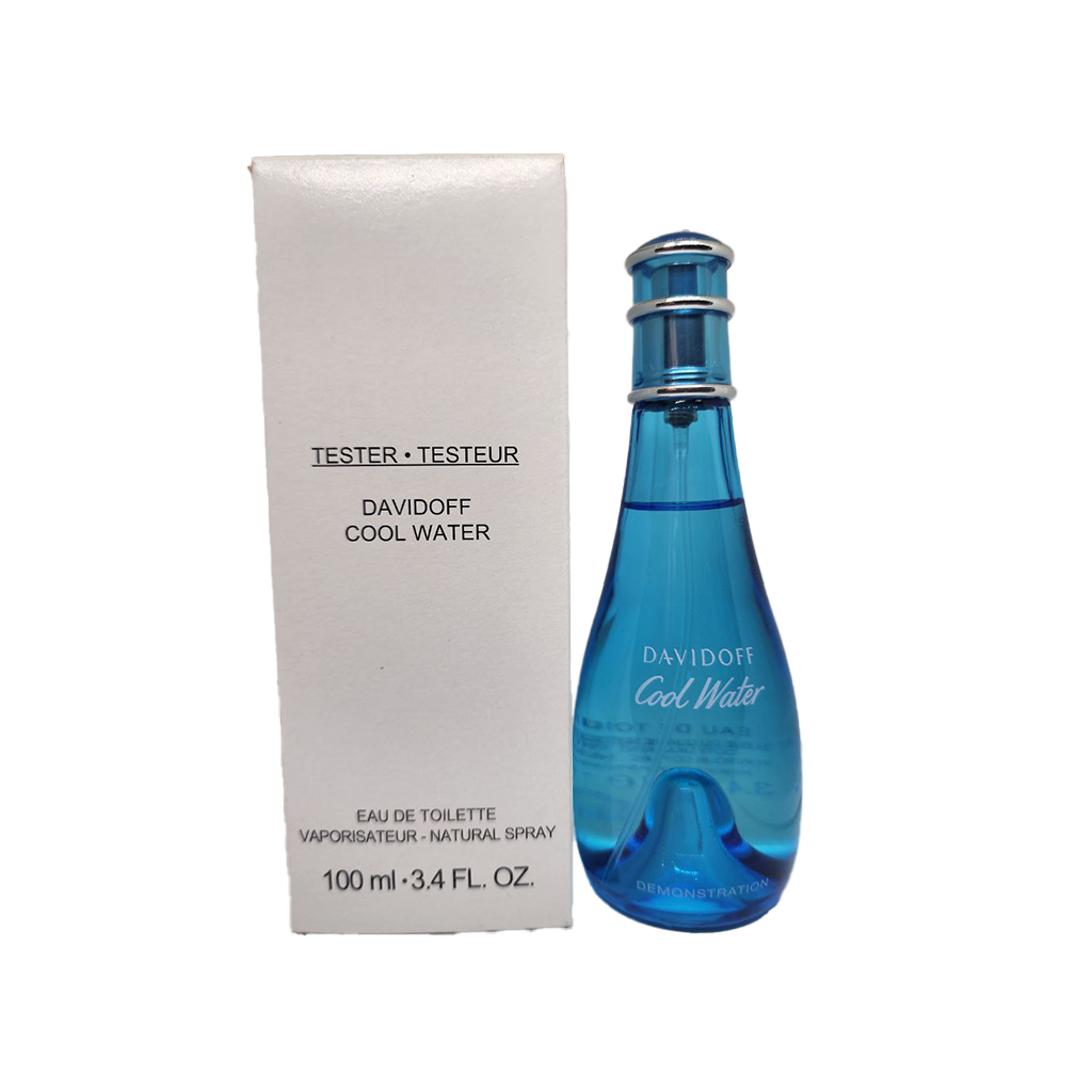 TESTER Davidoff Cool Water Eau De Toilette Pour Femme - 100ml - Medaid