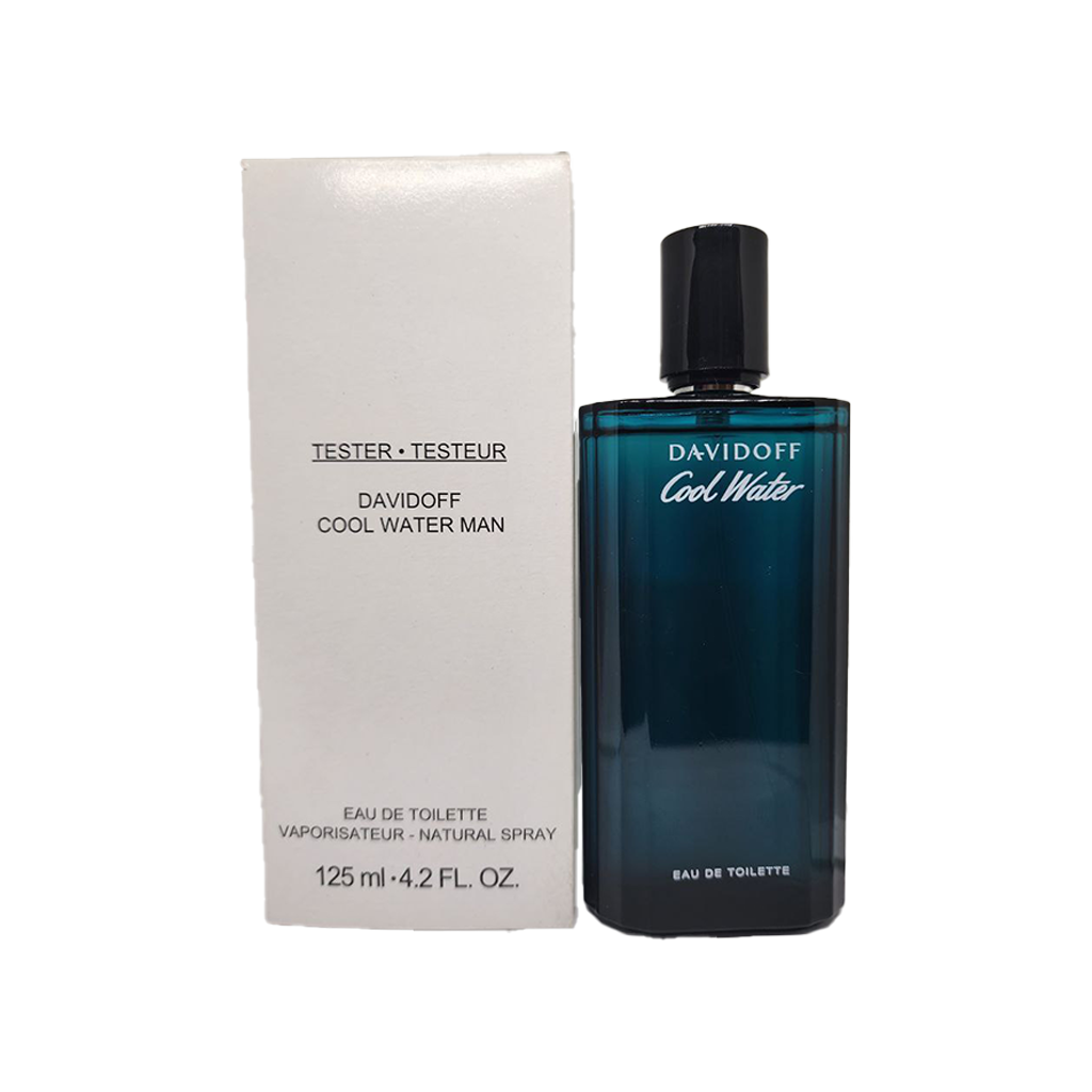 TESTER Davidoff Cool Water Eau De Toilette Pour Homme - 125ml - Medaid