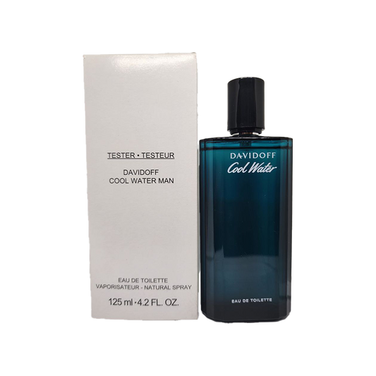 TESTER Davidoff Cool Water Eau De Toilette Pour Homme - 125ml - Medaid