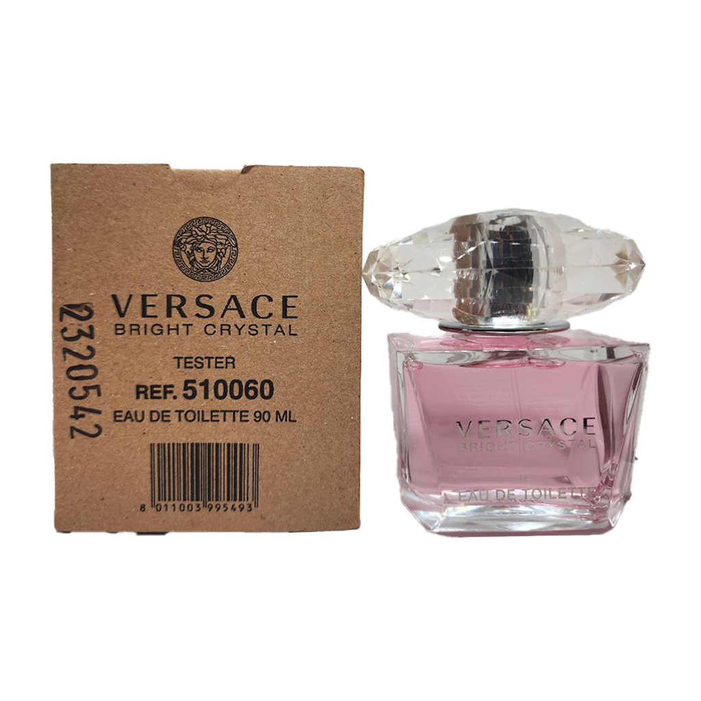 TESTER Versace Bright Crystal Eau De Toilette Pour Femme - 90ml - Medaid