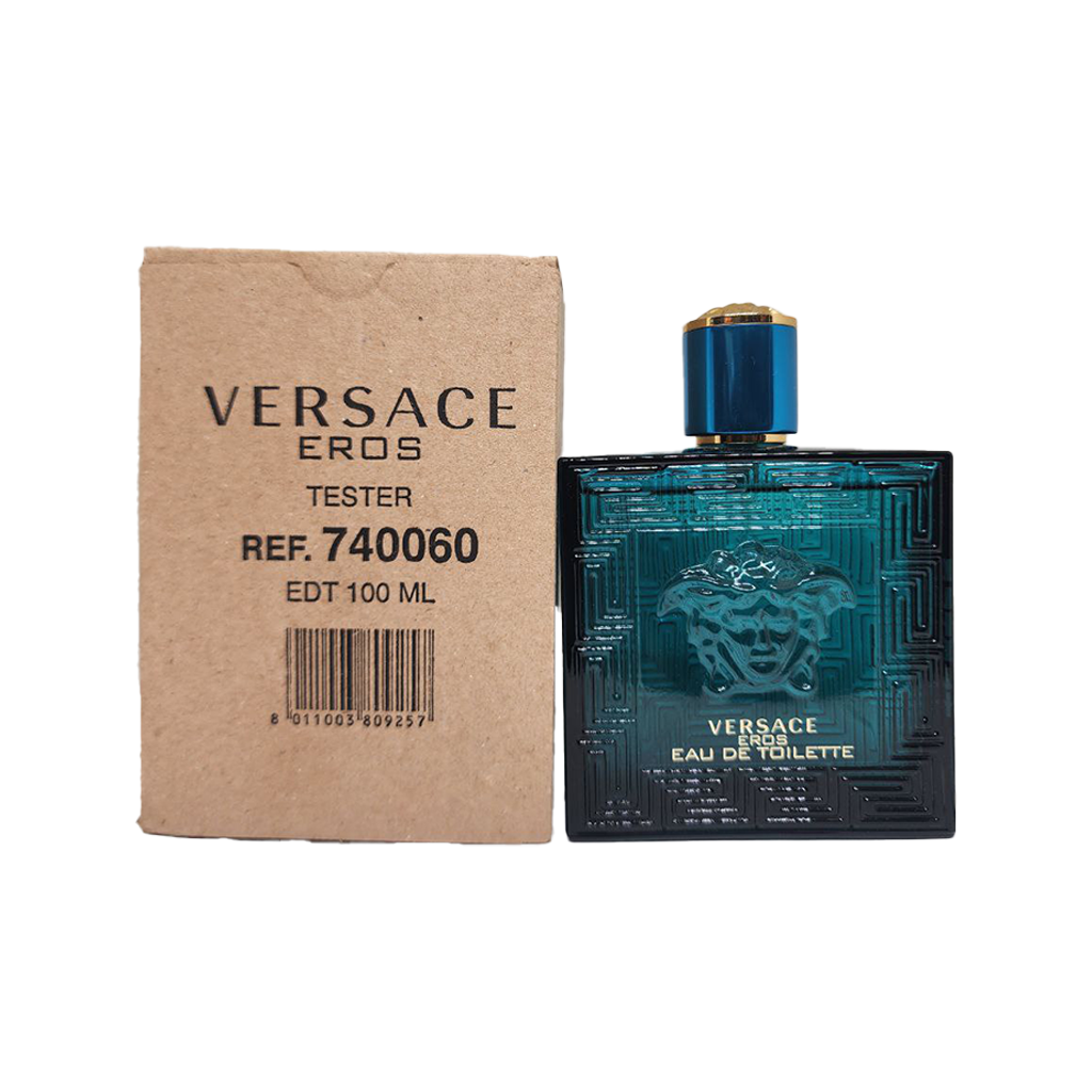 TESTER Versace Eros Eau De Toilette Pour Homme - 100ml - Medaid