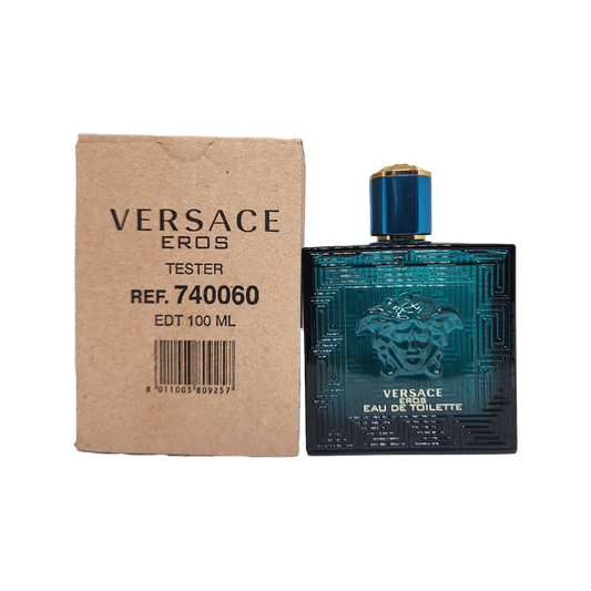 TESTER Versace Eros Eau De Toilette Pour Homme - 100ml - Medaid