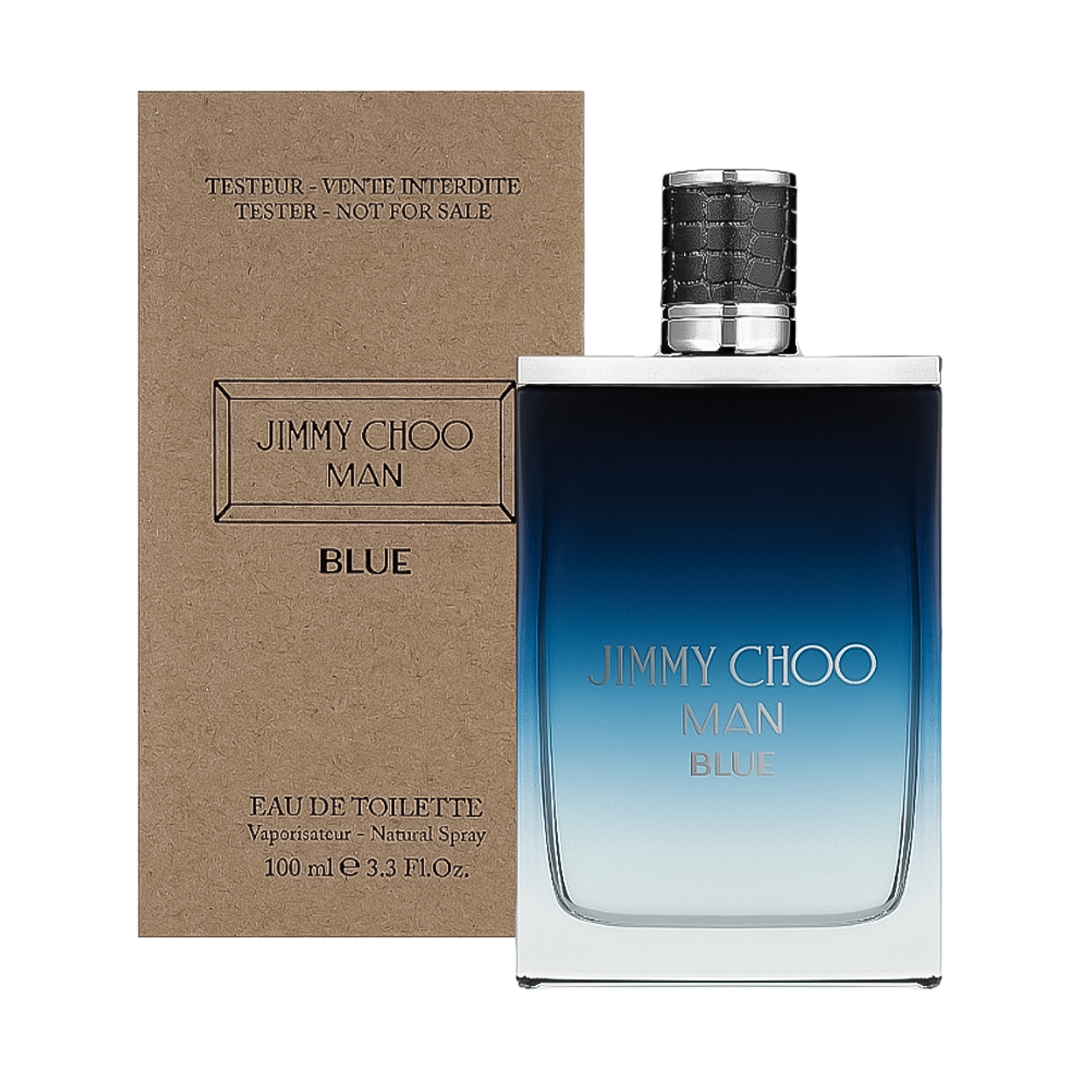 TESTER Jimmy Choo Blue Eau De Toilette Pour Homme - 100ml - Medaid