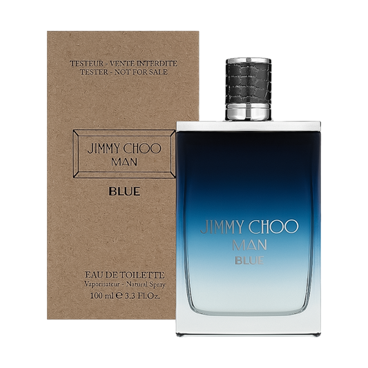 TESTER Jimmy Choo Blue Eau De Toilette Pour Homme - 100ml - Medaid