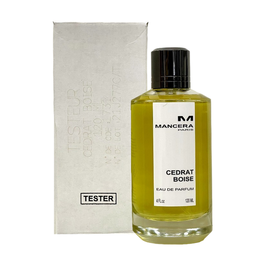 TESTER Mancera Cedrat Boise Eau De Parfum Pour Homme & Femme - 120ml - Medaid