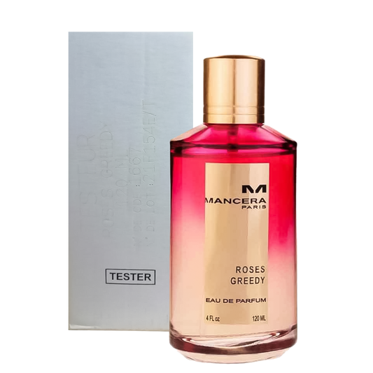 TESTER Mancera Roses Greedy Eau De Parfum Pour Homme & Femme - 120ml - Medaid