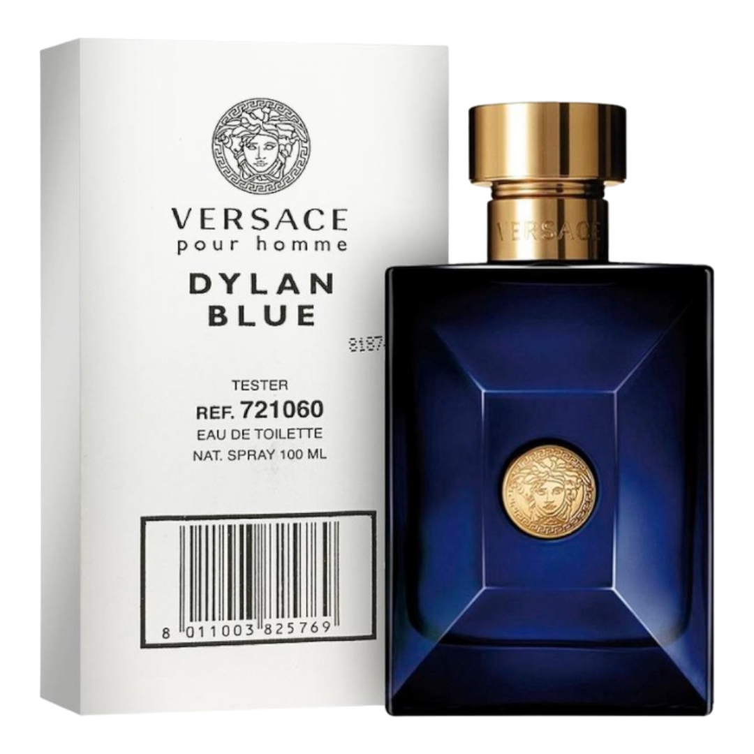 TESTER Versace Dylan Blue Eau De Toilette Pour Homme - 100ml - Medaid