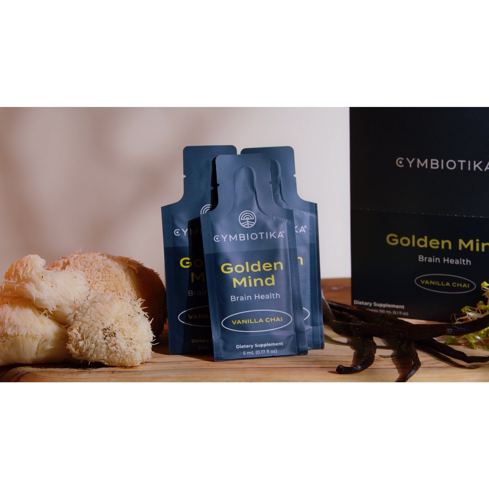 Golden Mind - Advanced Brain Power Nutrients | CYMBIOTIKA - Medaid International