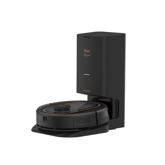 Robot Vacuum Cleaner, Black - Medaid International