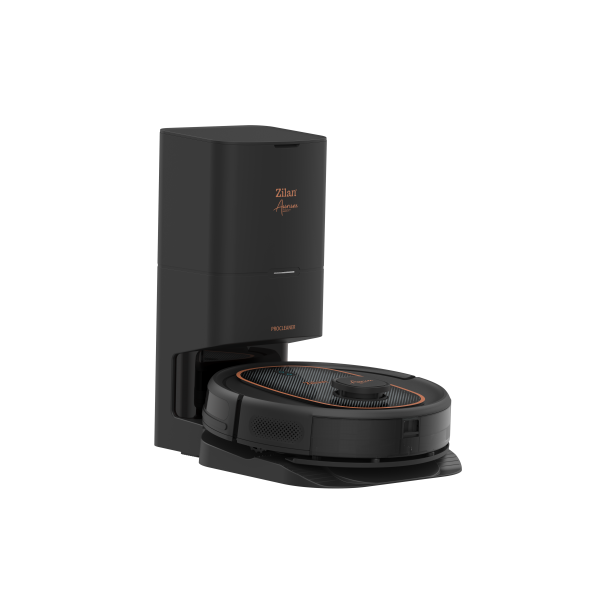 Robot Vacuum Cleaner, Black - Medaid International