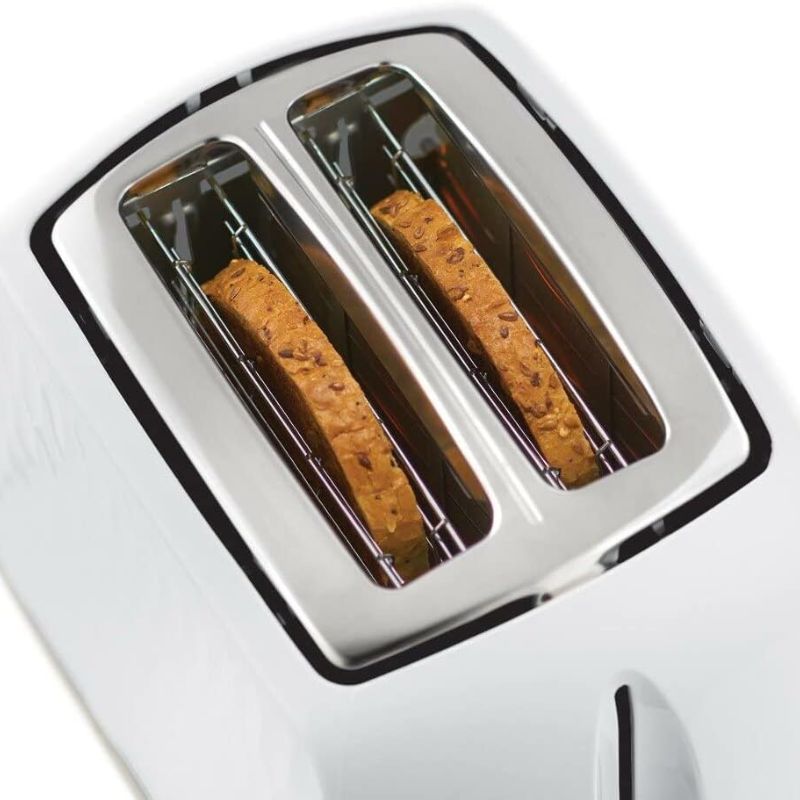 Russell Hobbs Honeycomb White 2 Slice Toaster - Medaid International