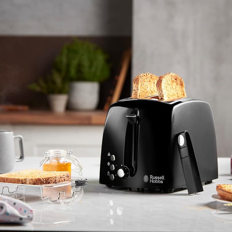 Russell Hobbs Textures Plus 2 Slice Toaster - Antaki Group - Medaid International