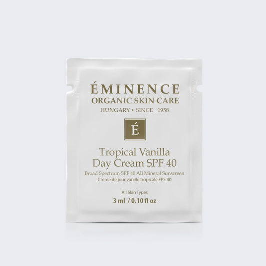 Eminence Organics Tropical Vanilla Day Cream SPF 40 Card Sample - Medaid