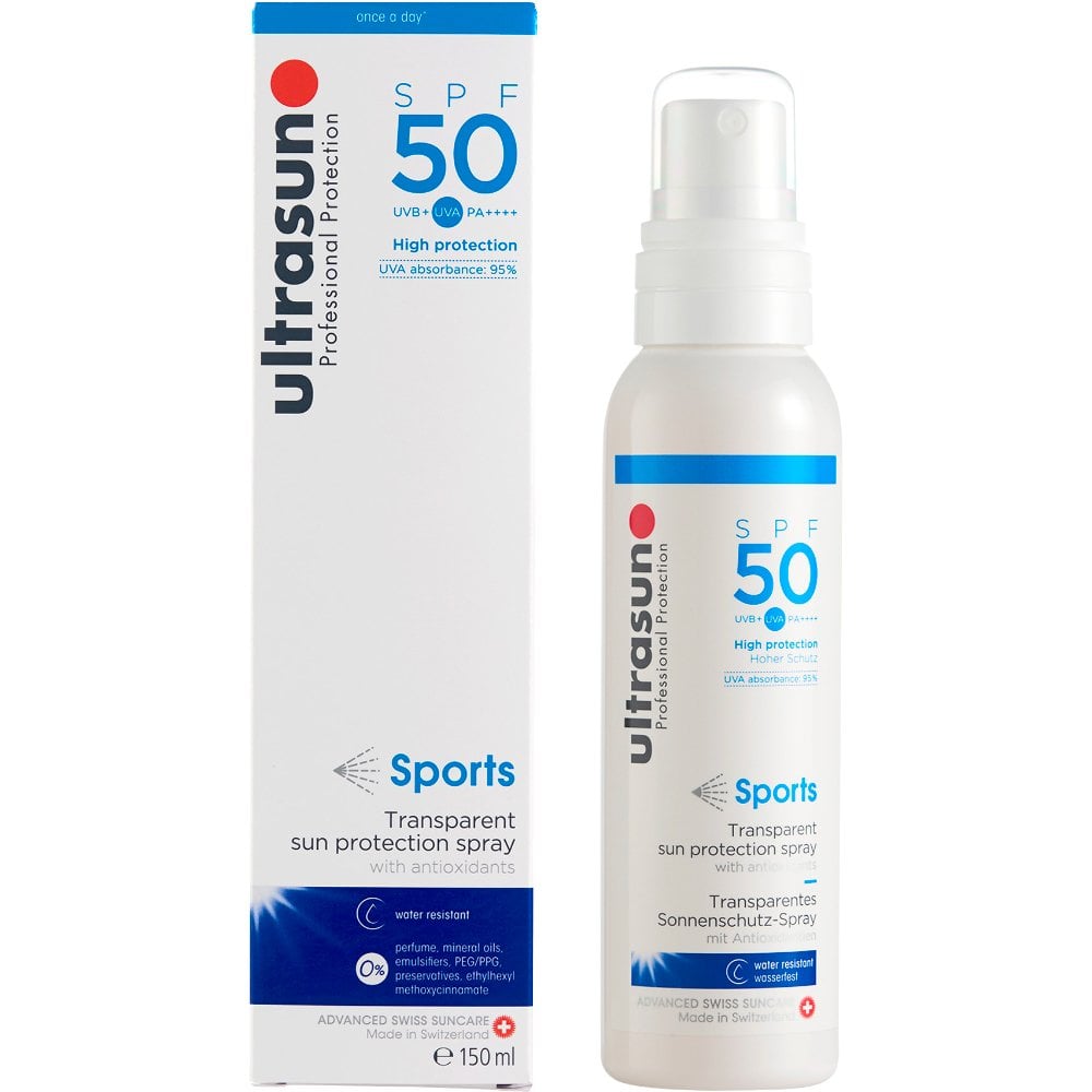 Ultrasun Sports Spray Spf50 150ML - Medaid - Lebanon