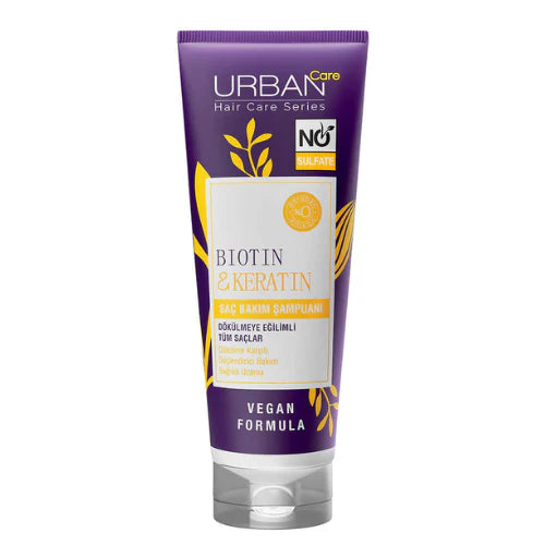 Urban Care biotin and keratin hair care shampoo 250ML - Medaid