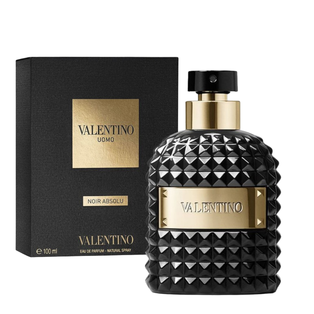 Valentino Uomo Noir Absolu Eau De Parfum Pour Homme - 100ml - Medaid