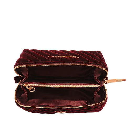 VELVET BAGS SMALL ORGANIZER BAG Makeup bag