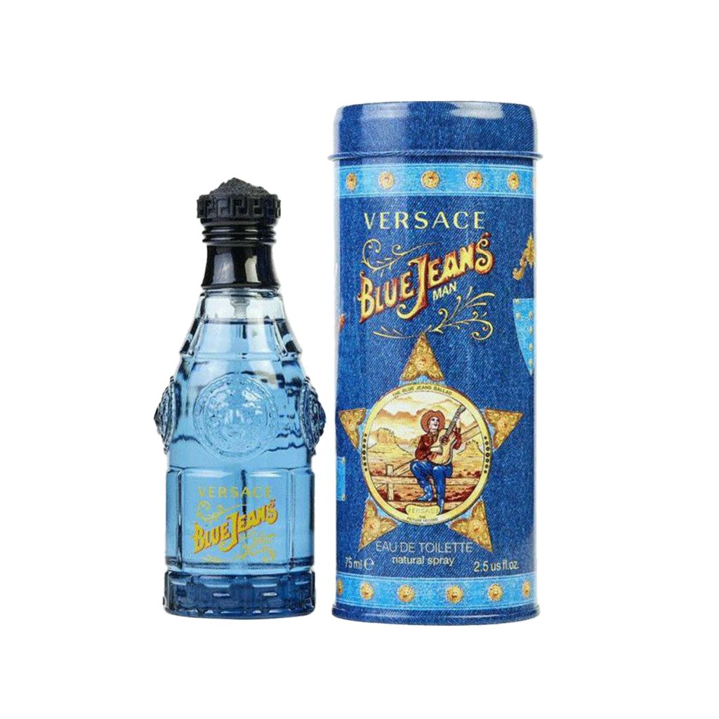 Versace Blue Jeans Eau De Toilette Pour Homme - 75ml - Medaid