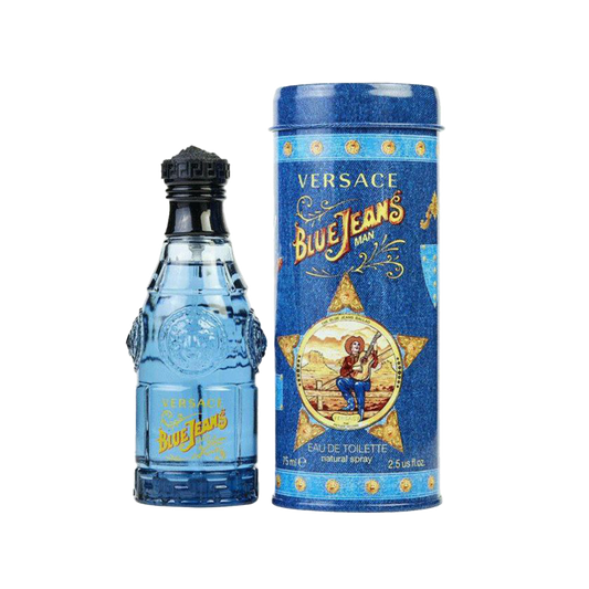 Versace Blue Jeans Eau De Toilette Pour Homme - 75ml - Medaid