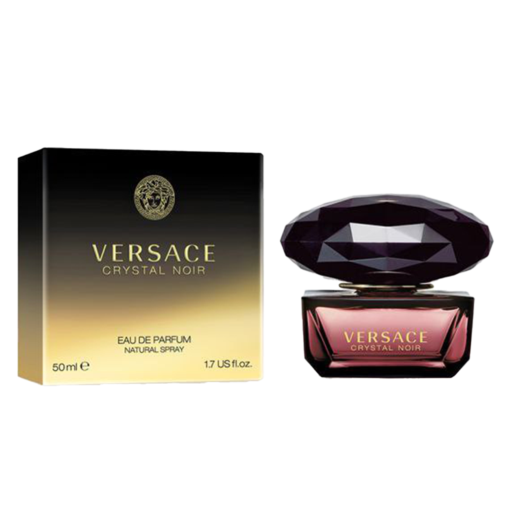 Versace Crystal Noir Eau De Parfum Pour Femme - 2 Sizes - Medaid