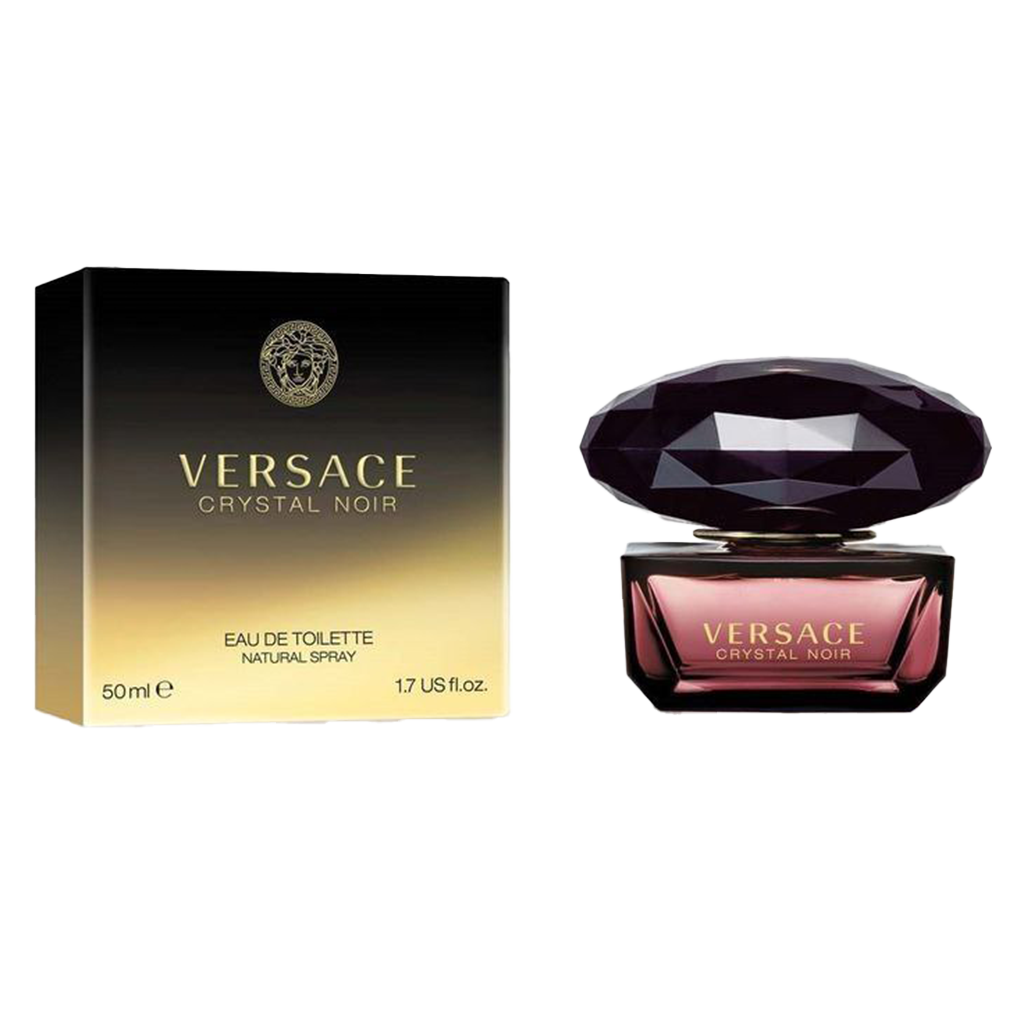 Versace Crystal Noir Eau De Toilette Pour Femme - 2 Sizes - Medaid