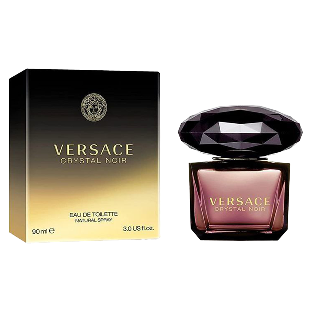 Versace Crystal Noir Eau De Toilette Pour Femme - 2 Sizes - Medaid