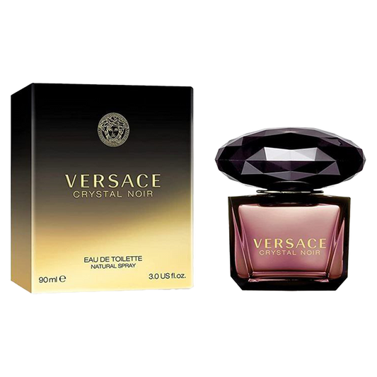 Versace Crystal Noir Eau De Toilette Pour Femme - 2 Sizes - Medaid