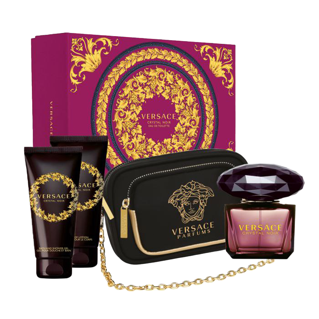 Versace Crystal Noir Eau De Toilette Women's Gift Set - Medaid