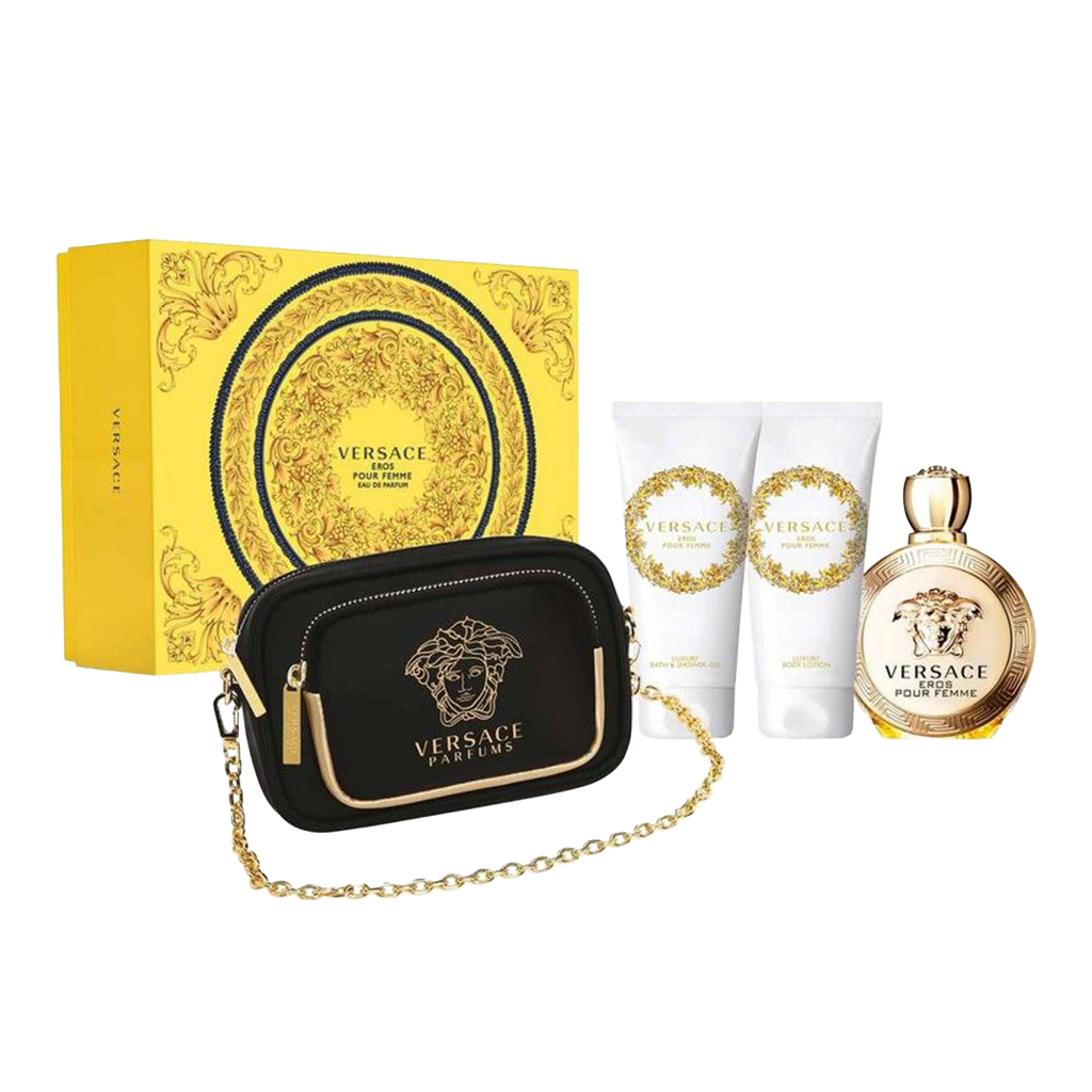 Versace Eros Eau De Parfum Women's Gift Set - Medaid