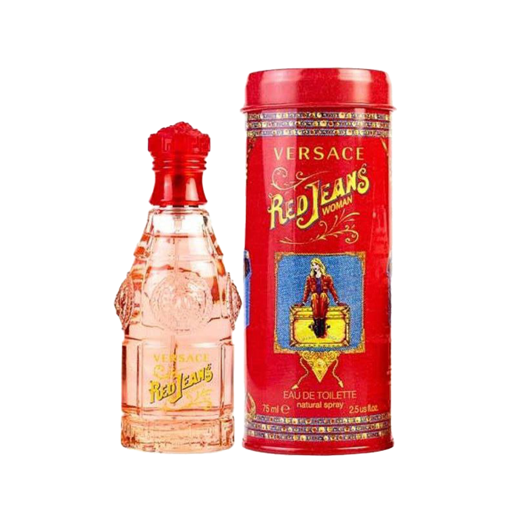 Versace Red Jeans Eau De Toilette Pour femme - 75ml - Medaid