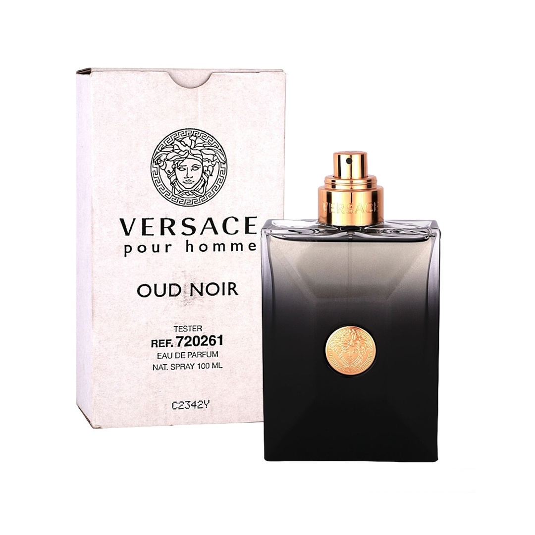 TESTER Versace Oud Noir Eau De Parfum Pour Homme - 100ml - Medaid