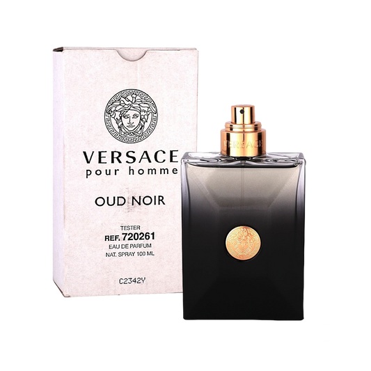 TESTER Versace Oud Noir Eau De Parfum Pour Homme - 100ml - Medaid