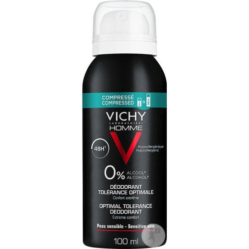 Vichy Homme Tolerance Optimale Deodorant Spray 100 ml - Medaid